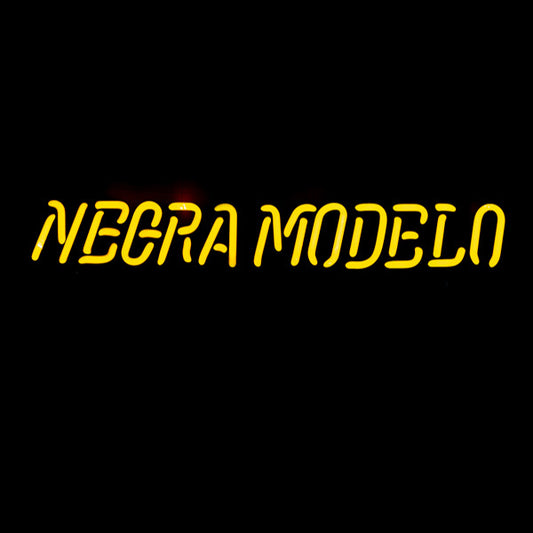 NEGRA MODELO Single Stroke Word Unit Replacement Tube - Neon Sign Part Used