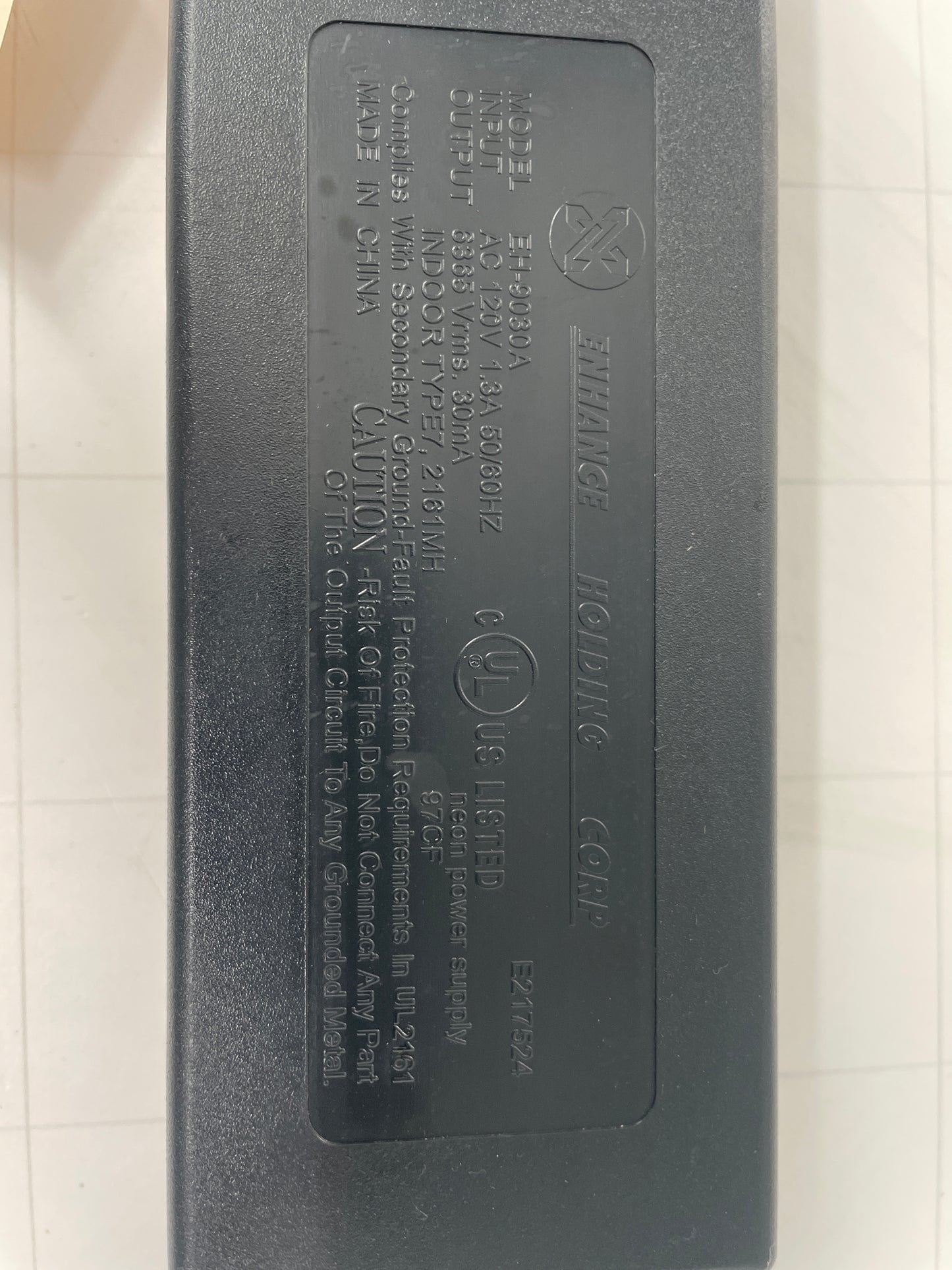 Enhance Electronic Neon Sign Replacement Transformer – 9Kv No Switch