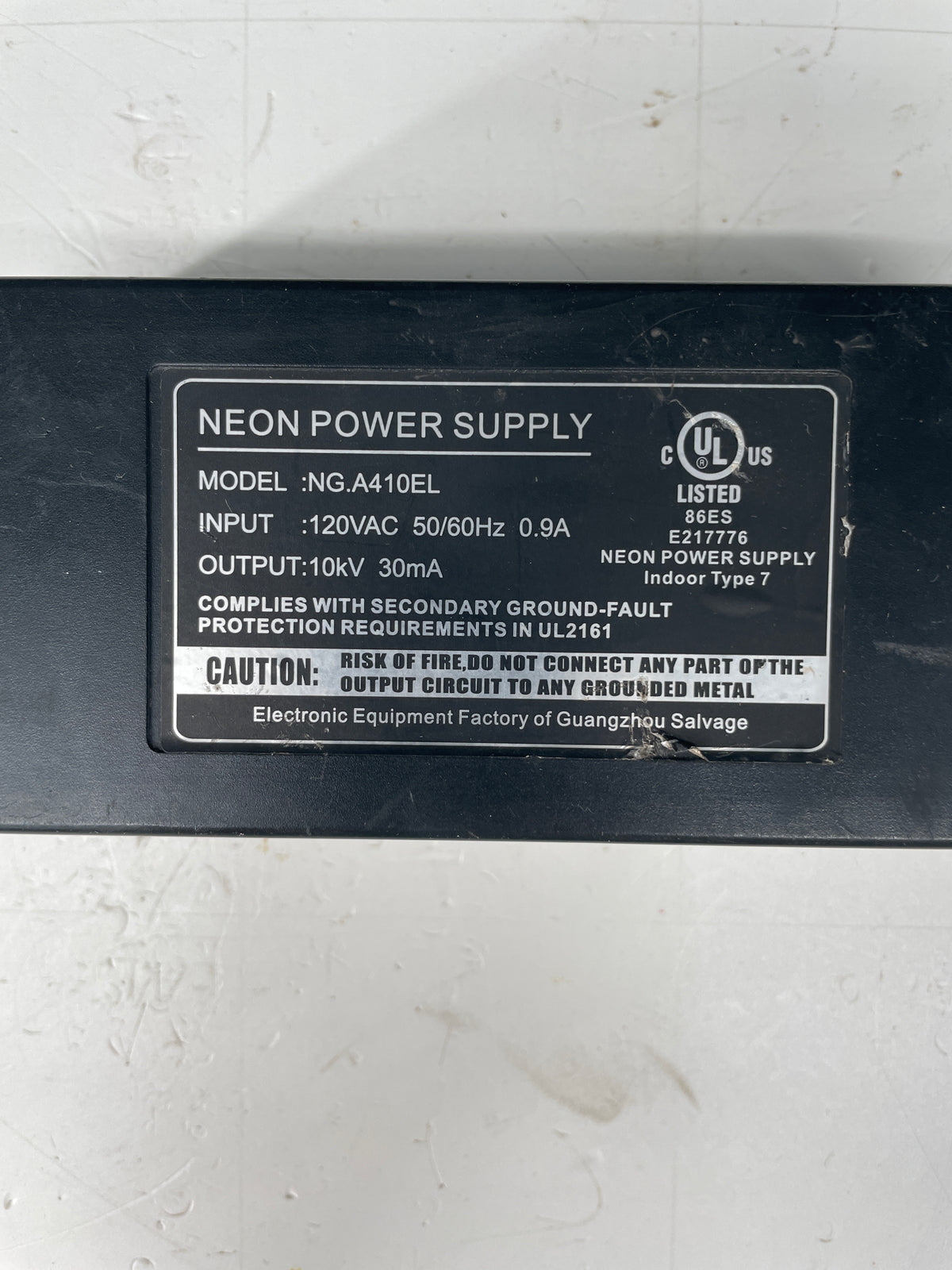 Neon Electronic Neon Sign Replacement Transformer – 10Kv