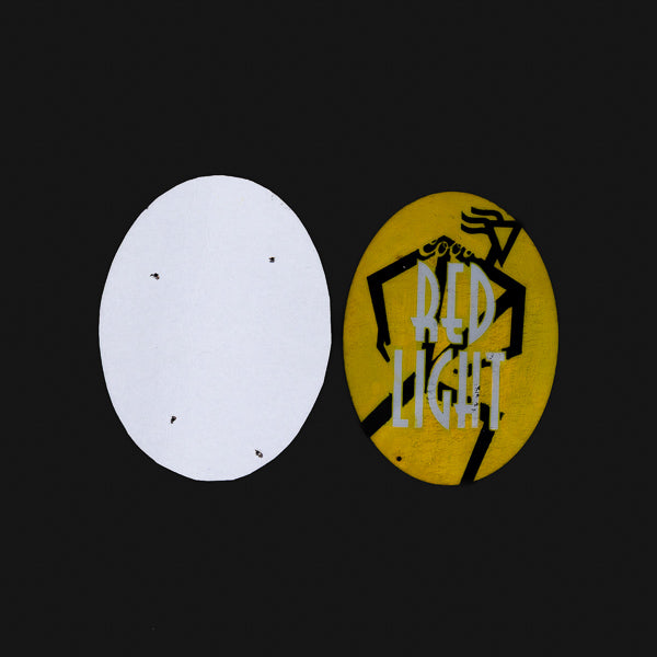 Red Light for Coors Big Man Neon Sign Plastic Replacement Panel