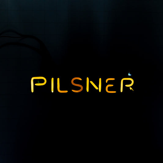 PILSNER Single Stroke Word Unit Replacement Tube - Neon Sign Part