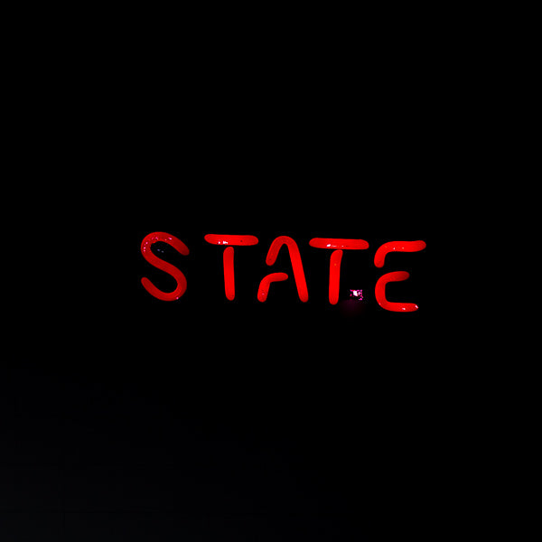 STATE Single Stroke Word unit for Unknown / Mystery Replacement Tube - Neon Sign Part