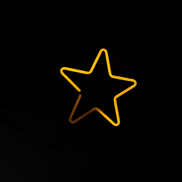 Yellow Star Border unit Replacement Tube - Neon Sign Part