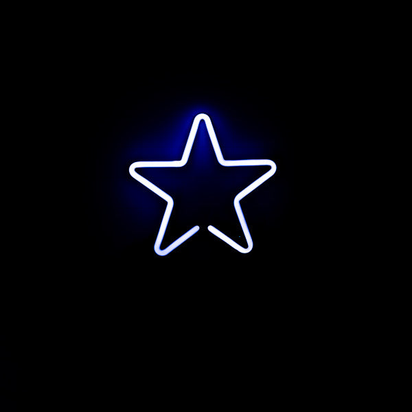 Blue Star Border unit Replacement Tube - Neon Sign Part