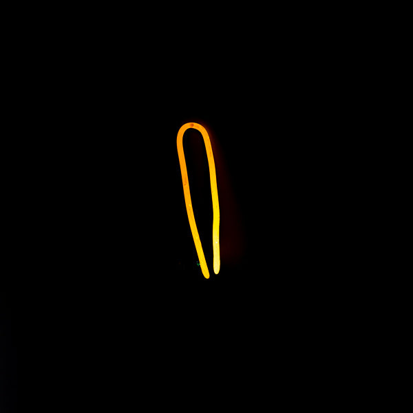 Miscellaneous / Unknown Yellow Emphasis / Border Unit Replacement Tube - Neon Sign Part