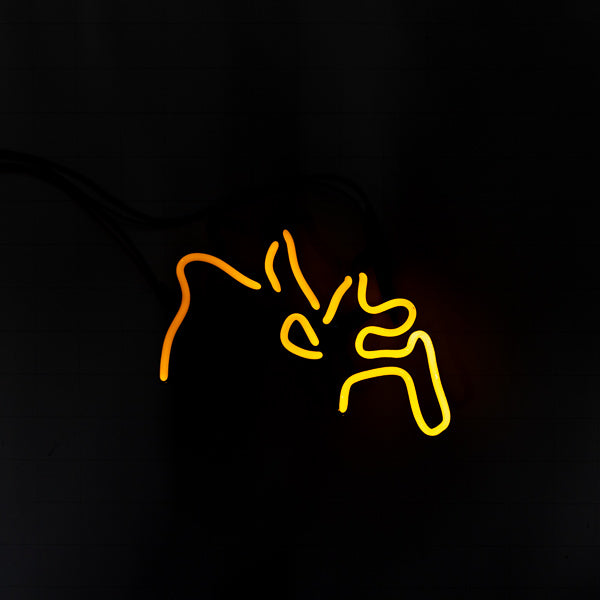 NK Unknown / Mystery Yellow Emphasis unit Replacement Tube - Neon Sign Part