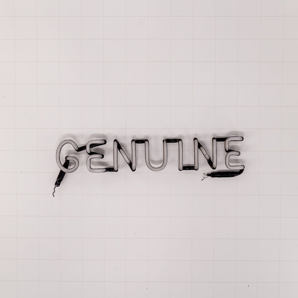 GENUINE Single Stroke Word unit for Miller Genuine Draft Replacement Tube - Neon Sign Part