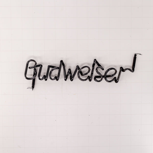 Budweiser Single Stroke Word unit Replacement Tube - Neon Sign Part