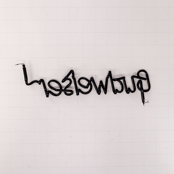 Budweiser Single Stroke Word unit Replacement Tube - Neon Sign Part