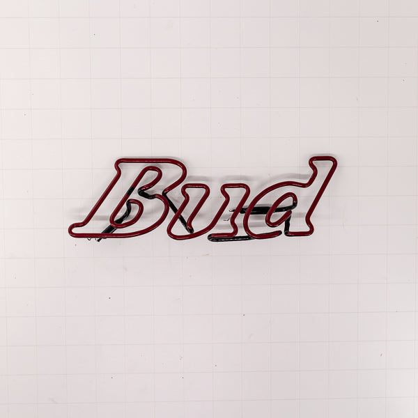Bud Double Stroke Word unit for Budweiser Replacement Tube - Neon Sign Part