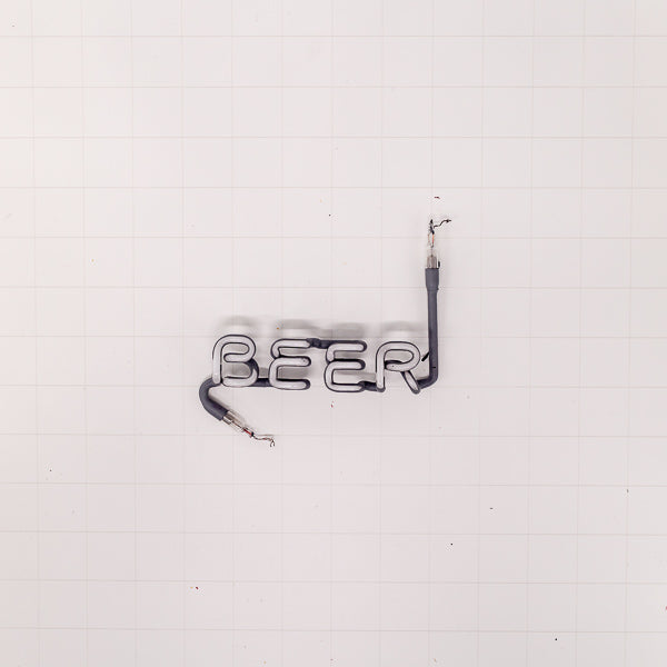 BEER Single Stroke Word unit Replacement Tube - Neon Sign Part