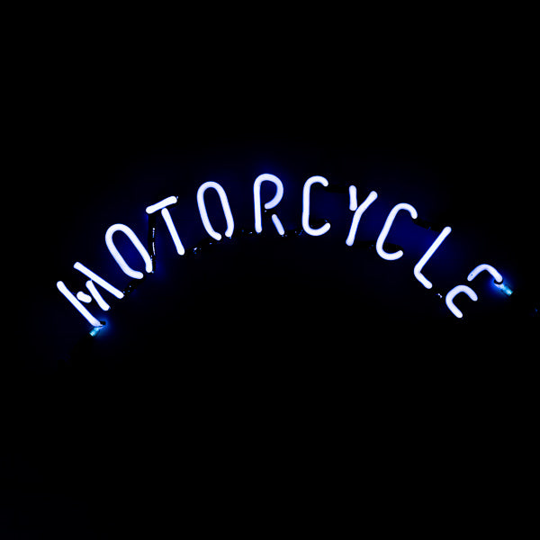 MOTORCYCLE arched Single Stroke Word unit for Titan Motorcycle Co. of America Replacement Tube - Neon Sign Part