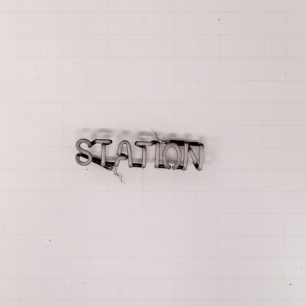 STATION Single Stroke Word unit for Railroad Station Replacement Tube - Neon Sign Part