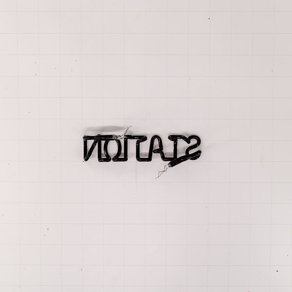 STATION Single Stroke Word unit for Railroad Station Replacement Tube - Neon Sign Part