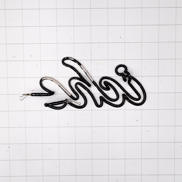 ICHE Script Word Unit Replacement Tube - Neon Sign Part Used