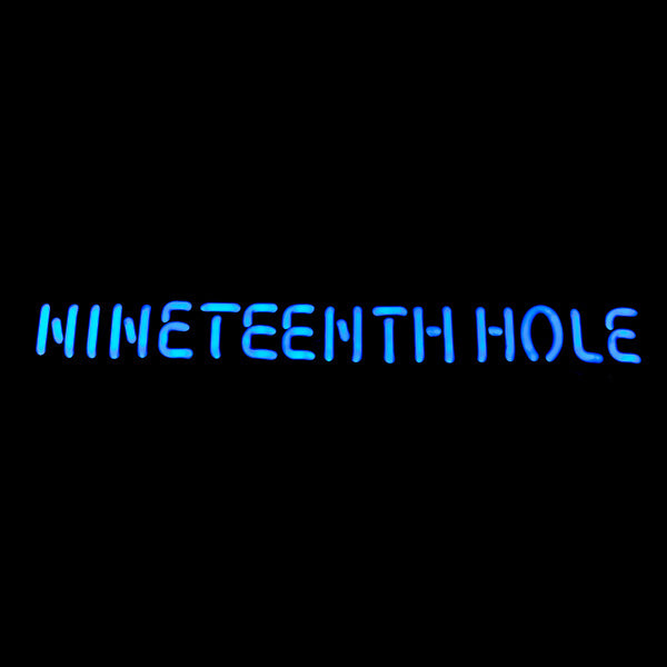 NINETEENTH HOLE Single Stroke Word Unit Replacement Tube - Neon Sign Part Used