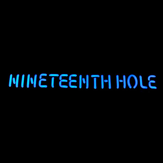 NINETEENTH HOLE Single Stroke Word Unit Replacement Tube - Neon Sign Part Used