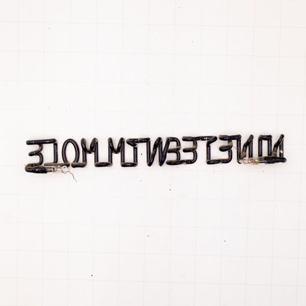 NINETEENTH HOLE Single Stroke Word Unit Replacement Tube - Neon Sign Part Used