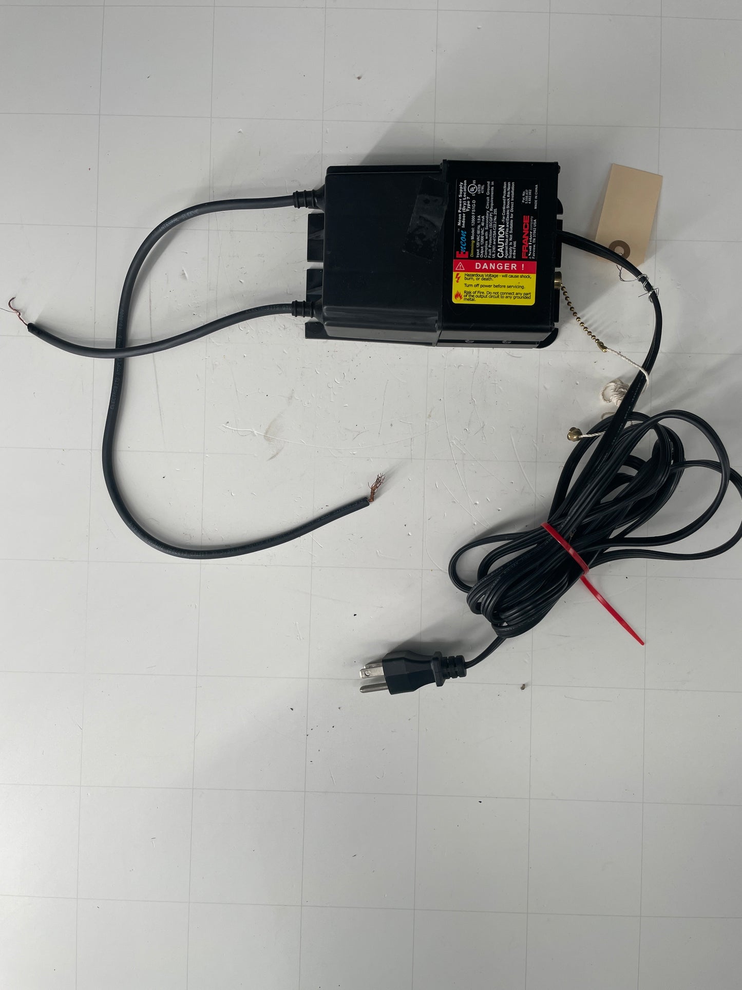 France Electronic Neon Sign Replacement Transformer – 12Kv