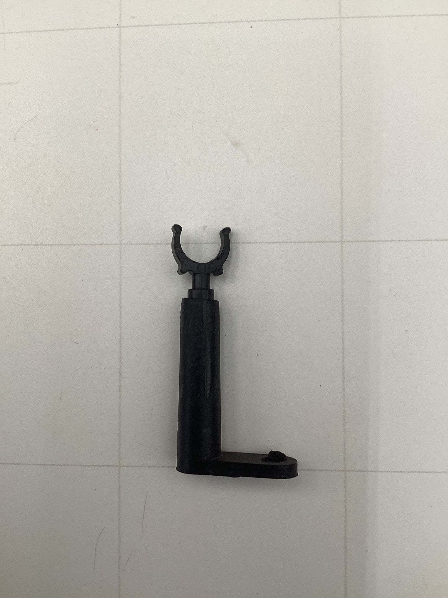 7mm Neon Sign Replacement Black Plastic Tube Support – 2" Height