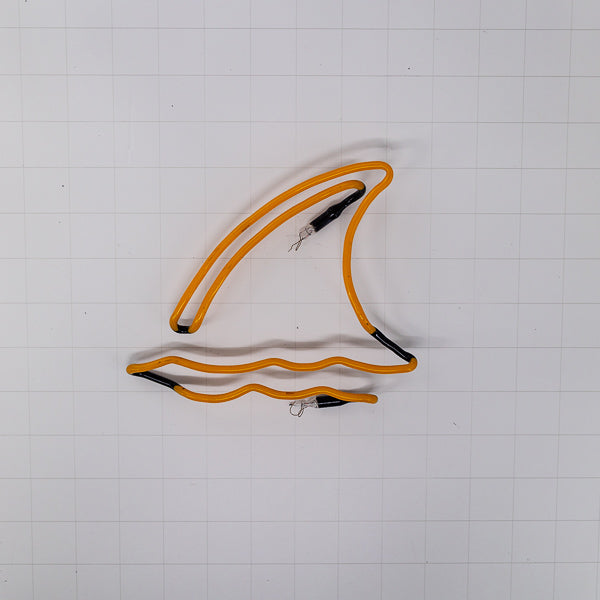 Fin / Wave unit for Land Shark Lager Replacement Tube - Neon Sign Part