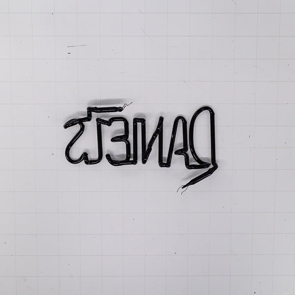 DANIEL’S Single Stroke Word unit for Jack Daniel's Replacement Tube - Neon Sign Part