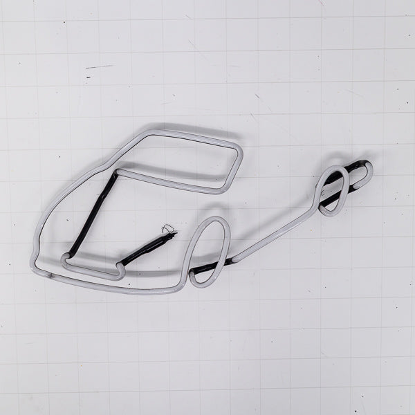 Front of Car for Budweiser NASCAR Racing Replacement Tube - Neon Sign Part