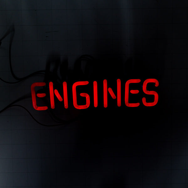 ENGINES Single Stroke Word unit for Bud Racing Start your Engines Replacement Tube - Neon Sign Part