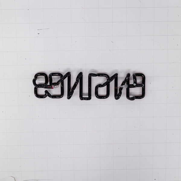 ENGINES Single Stroke Word unit for Bud Racing Start your Engines Replacement Tube - Neon Sign Part