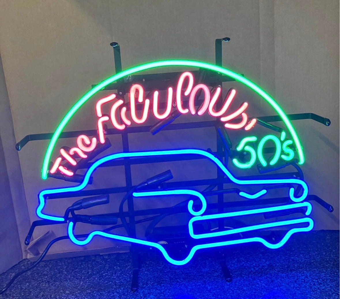 Lower / Bottom Car Unit for The Fabulous 50s Replacement Tube - Neon Sign Part