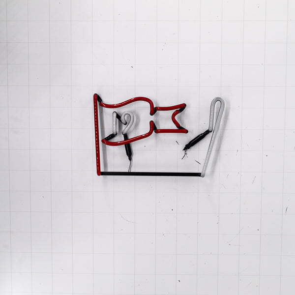 19th Hole Flag and Club Unit for Heineken Golf Replacement Tube - Neon Sign Part