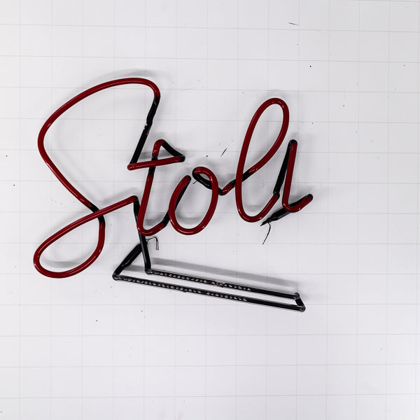 Stoli Script Font Stoli Script Word unit with backlight Replacement Tube - Neon Sign Par ...