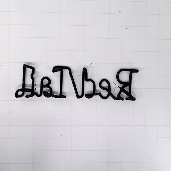 Red Tail Single Stroke Word unit for Red Tail Ale Replacement Tube - Neon Sign Part