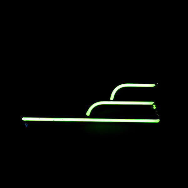 Left Green Emphasis unit for Miller High Life Replacement Tube - Neon Sign Part