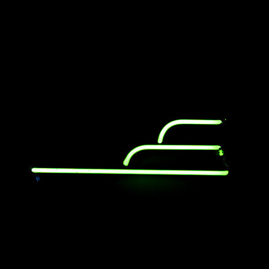 Left Green Emphasis unit for Miller High Life Replacement Tube - Neon Sign Part