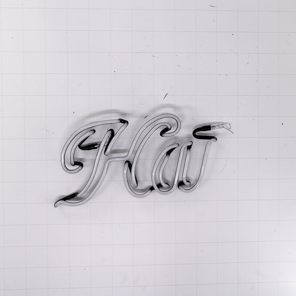 Ha Double Stoke Script Word unit for Hamm's Replacement Tube - Neon Sign Part
