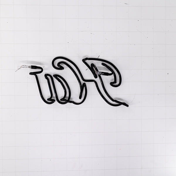 Ha Double Stoke Script Word unit for Hamm's Replacement Tube - Neon Sign Part