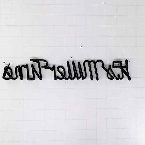 It's Miller Time Single Stroke Word unit Replacement Tube - Neon Sign Part