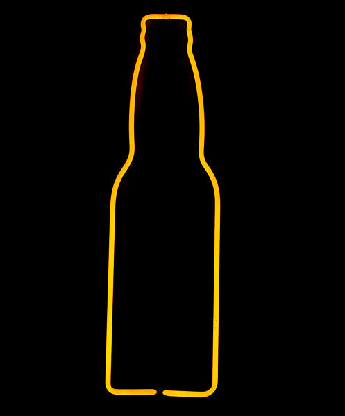 Bottle Border unit for Falling Lime Motion Corona Extra Replacement Tube - Neon Sign Part