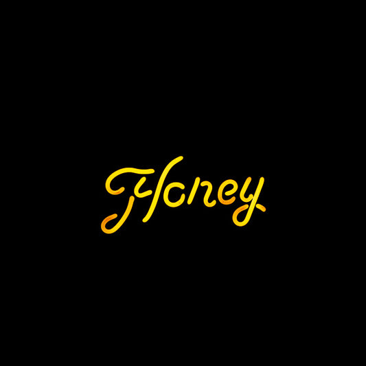 Honey Single Stoke Word unit for Leinenkugel's Honey Weise Replacement Tube - Neon Sign Part