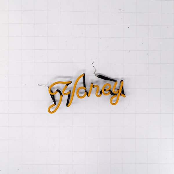 Honey Single Stoke Word unit for Leinenkugel's Honey Weise Replacement Tube - Neon Sign Part