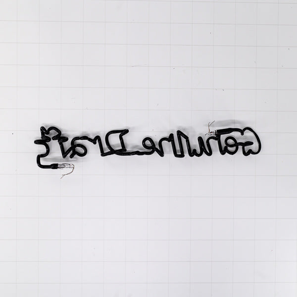 Genuine Draft Single Stroke Word unit for Miler Cactus Replacement Tube - Neon Sign Part