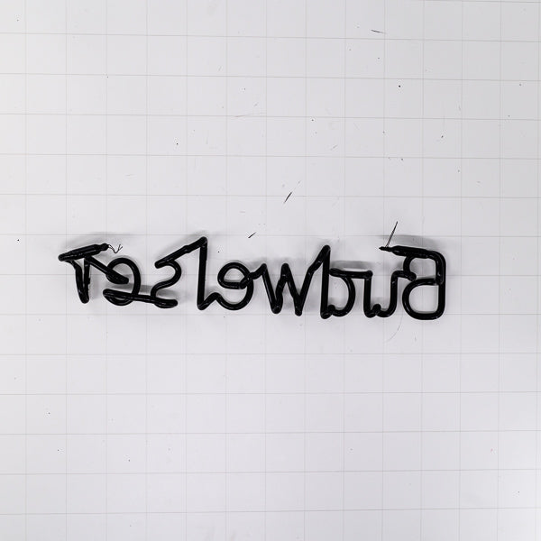 Budweiser Single Stroke Word unit Replacement Tube - Neon Sign Part