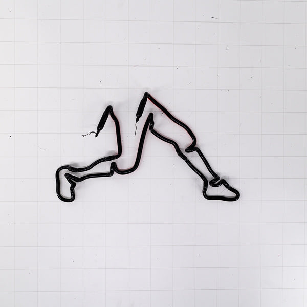 Lower body and Legs unit for Corona Extra Baseball Replacement Tube - Neon Sign Part