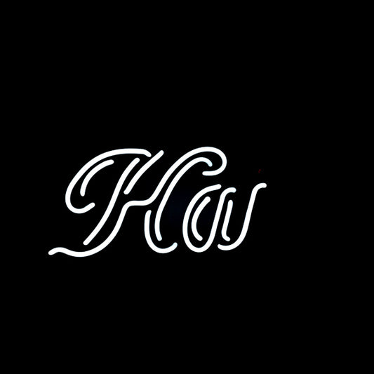 Ha Double Stroke Word unit for Hamm's Replacement Tube - Neon Sign Part