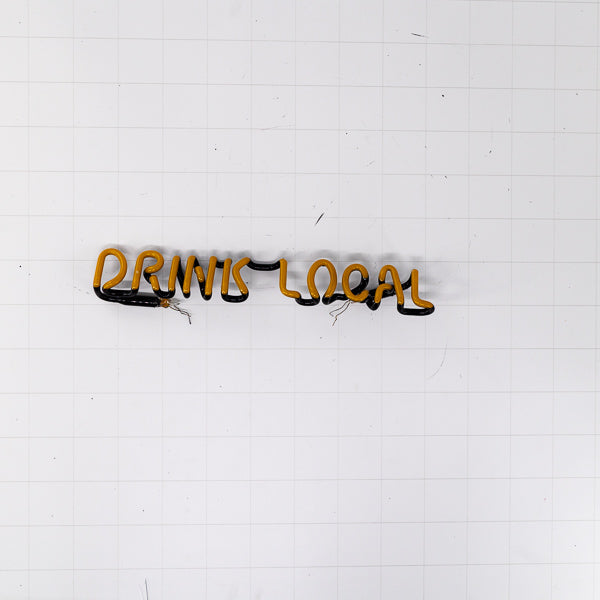 DRINK LOCAL Single Stroke Word unit Replacement Tube - Neon Sign Part