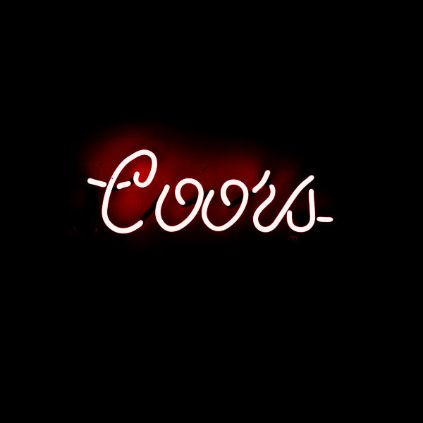 Coors Script Word unit for Coors Light Motion Bull Replacement Tube - Neon Sign Part