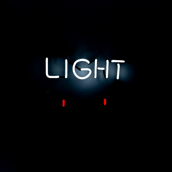 LIGHT Single Stroke Word & Eye's unit for Coors Light Motion Bull Replacement Tube - Neon Sign Part