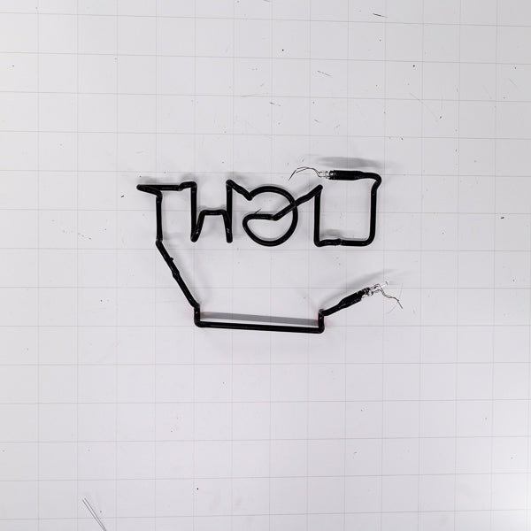 LIGHT Single Stroke Word & Eye's unit for Coors Light Motion Bull Replacement Tube - Neon Sign Part