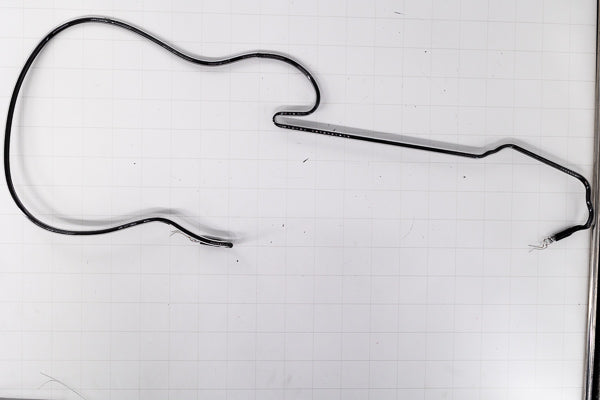 Guitar Border unit for Budweiser Authentic Guitar Replacement Tube - Neon Sign Part